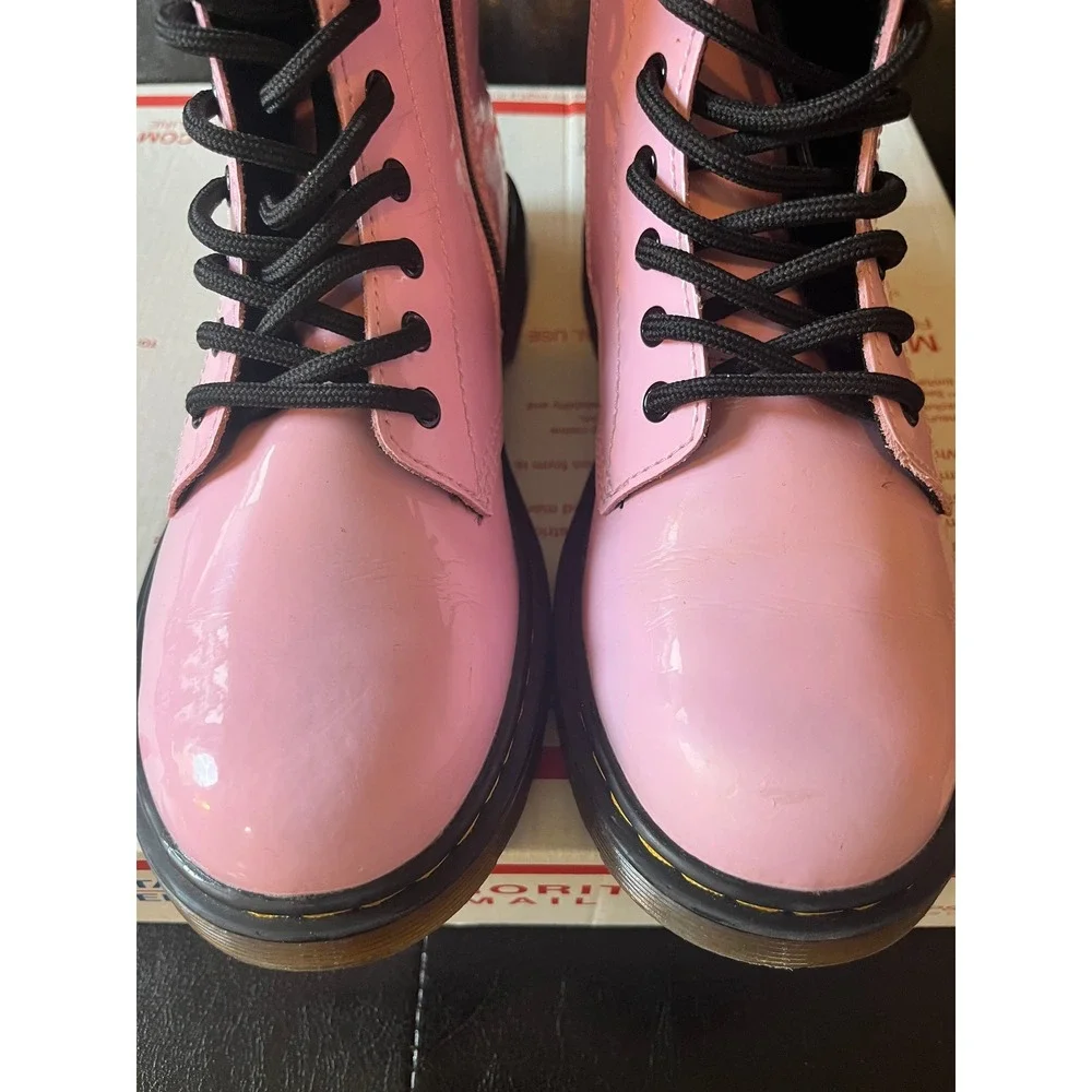 Dr. Martens 1460‎ J Pink Patent Leather
